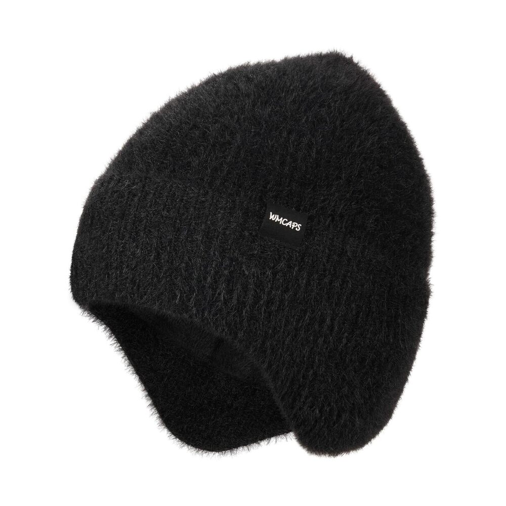 3633 Fleece Lined Beanie with Earflap, Warm Thermal Knit Winter Hats